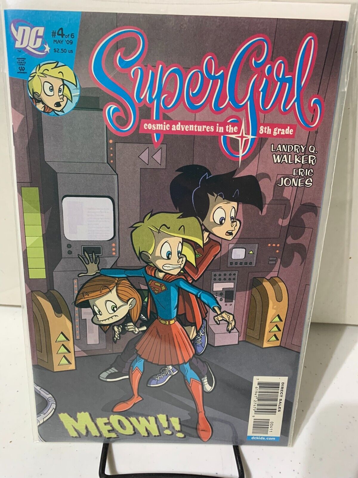 Supergirl Cosmic Adventures in the 8th Grade #4 2009 - New Unread - VF/NM
