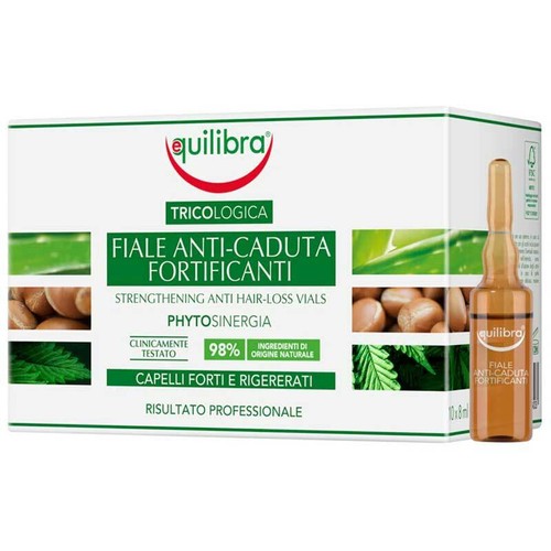 30 fiale da 8ml EQUILIBRA FIALE ANTI-CADUTA FORTIFICANTI per capelli previene - Foto 2 di 3