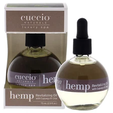 Hemp Revitalizing Oil by Cuccio for Unisex - 2.5 oz Oil
