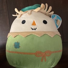 Squishmallows 8 Scarecrow Samuel. New With Tags