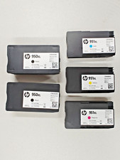5-PACK HP GENUINE 950XL BLACK  951XL COLOR INK NO RETAIL BOX OFFICEJET PRO 8610