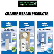 Cramer Bath Rubber - Touch Up  Ceramic/Enamel/Acrylic - Shower Bath Tray Repair