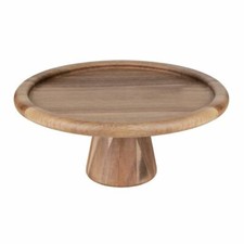Olympia Acacia Cake Stand Highly Durable and Sustainably Sourced - 305&Oslash;xH127mm