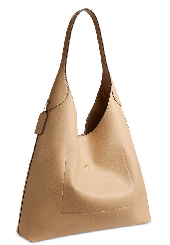 ❤️ Coach Brooklyn 28 B4/Tan Medium Leather Shoulder Bag | eBay