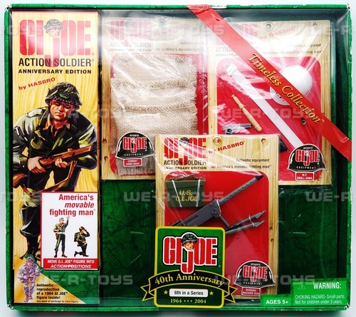G.I. Joe Action Soldier 12" Action Figure 40th Anniversary 2003 No. 80793 NRFB - Picture 3 of 8