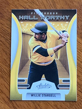 2022 Panini Absolute Hall Worthy HW15- Willie Stargell, Pittsburgh Pirates- Mint