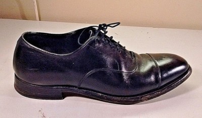 Johnston & Murphy Aristocraft Men's Black Leather Oxfords Cap Toe