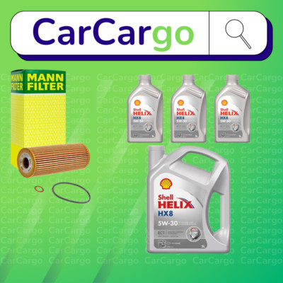 MANN Service Kit Ssangyong Kyron 2.7 Xdi 4x4 Diesel 2005-2014 Filter Shell Oil