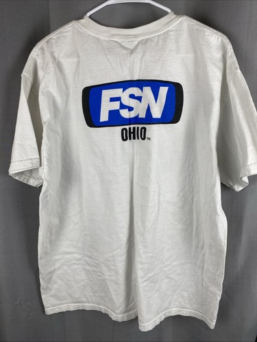 White Out Night FSN Sz XL Dec. 26, 2007 Ohio v Atlanta Thrashers White T-Shirt - Picture 6 of 9