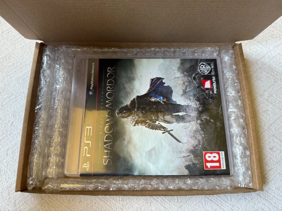 Middle-Earth Shadow of Mordor PS3 - UK PAL VGC CIB - High Quality Packing - Image 3 of 4