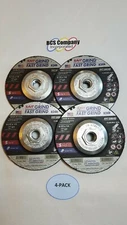 United Abrasives-SAIT 20160 4-1/2x1/4 Grinding Wheel (4 Pack) A24N