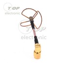 FPV 5.8Ghz Circular Polarized 3-Blade Clover Leaf Antenna Aerial for Gain Aerial