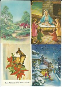 Immagini Natalizie Anni 60.Cartoline Auguri Natale Pasqua Vintage Anni 60 80 Lotto Di 11 Pezzi Postcards Ebay