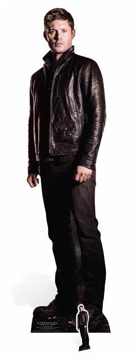 Dean Winchester Supernatural Tamaño Natural y Mini Recorte de Cartón/Standee Ackles