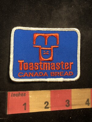 Vintage Canada TOASTMASTER CANADA BREAD Advertising Patch 92D6