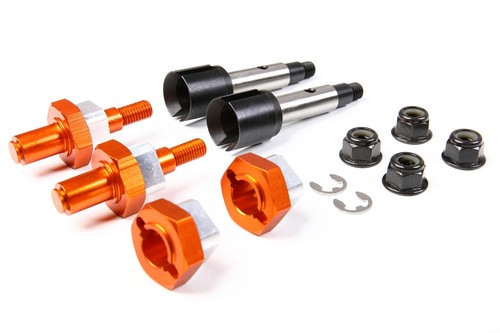 Metal 1/5 FG wheel tyre to Fit 1/5 HPI Baja 5B 5T 5SC Adaptor Conversion kit - 第 1/4 張圖片