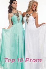 G2178-9 RACHEL ALLAN 6833 MINT SZ 0 OR 2 398 BEADED PROM HOMECOMING DRESS GOWN