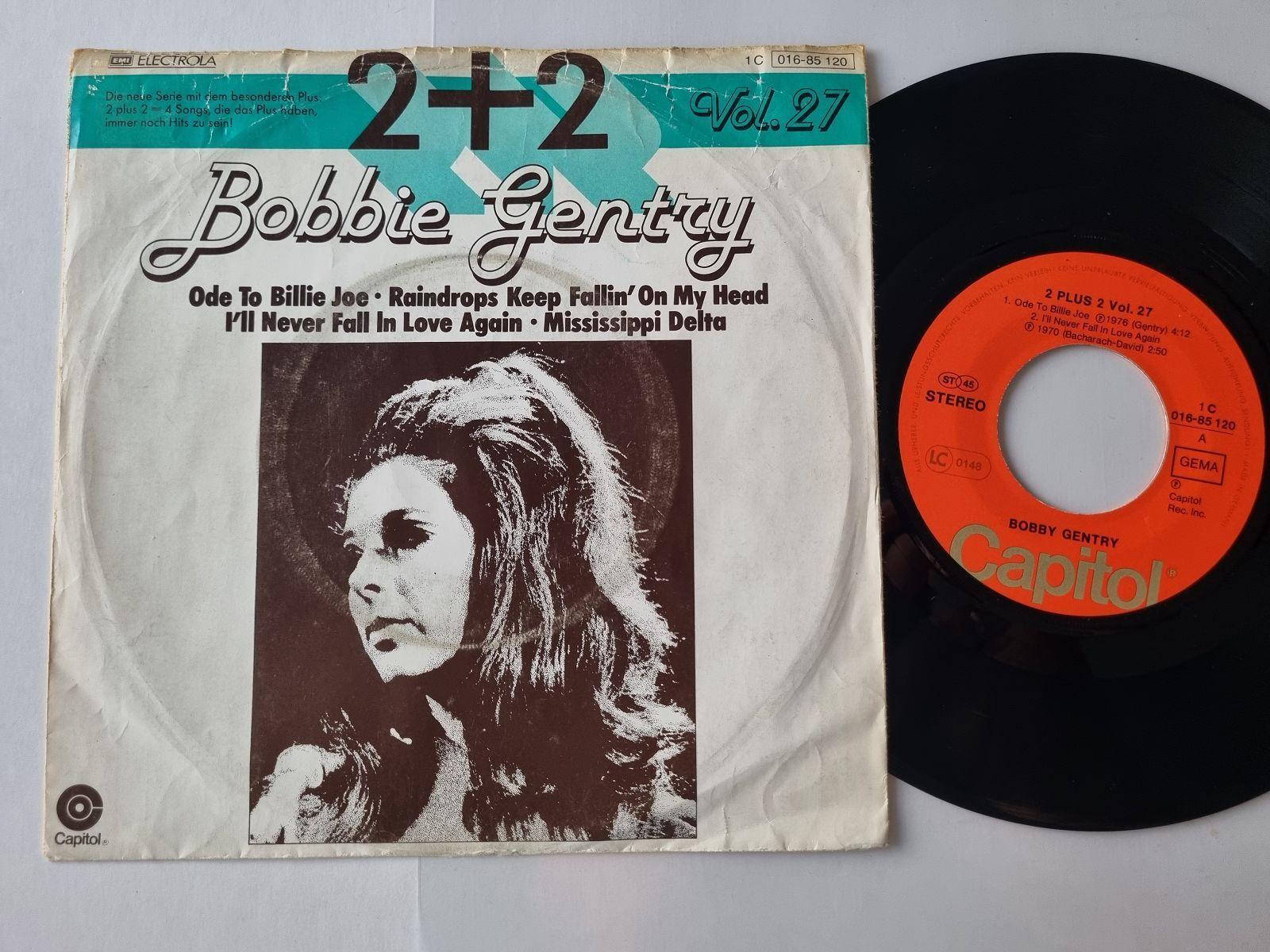 7"" Single Bobbie Gentry - Ode to Billie Joe/I'll never fall in love again Vinyl
