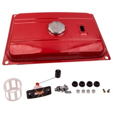 5 Gallon Generator Gas Tank Fuel Filter Cap Gauge Petcock Kit for EC2500 18.9L