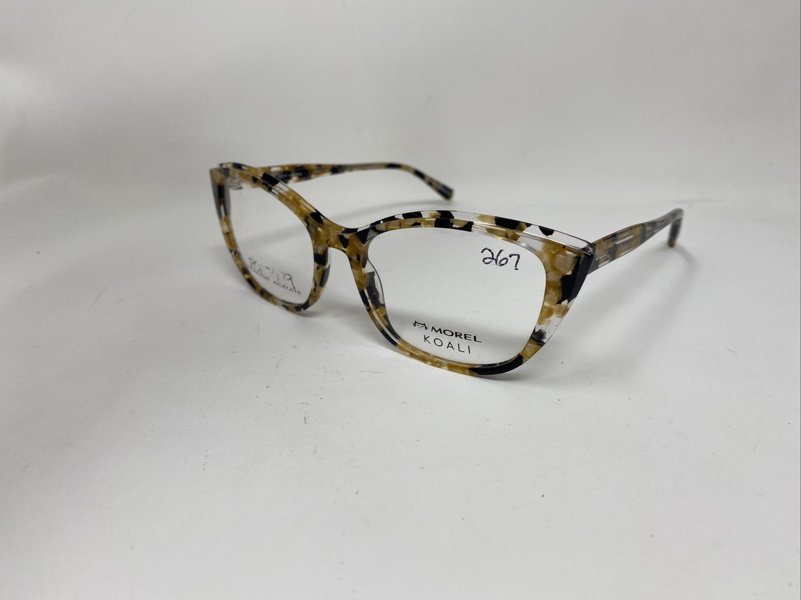 MOREL KOALI EYEWEAR 20123K 53/17/140 TB10 BROWN BLACK CRYSTAL Eyeglasses QR89