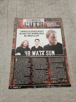 FPOT204 MAGAZINARTIKEL & BILD 12X9'' YO WATT SONNE