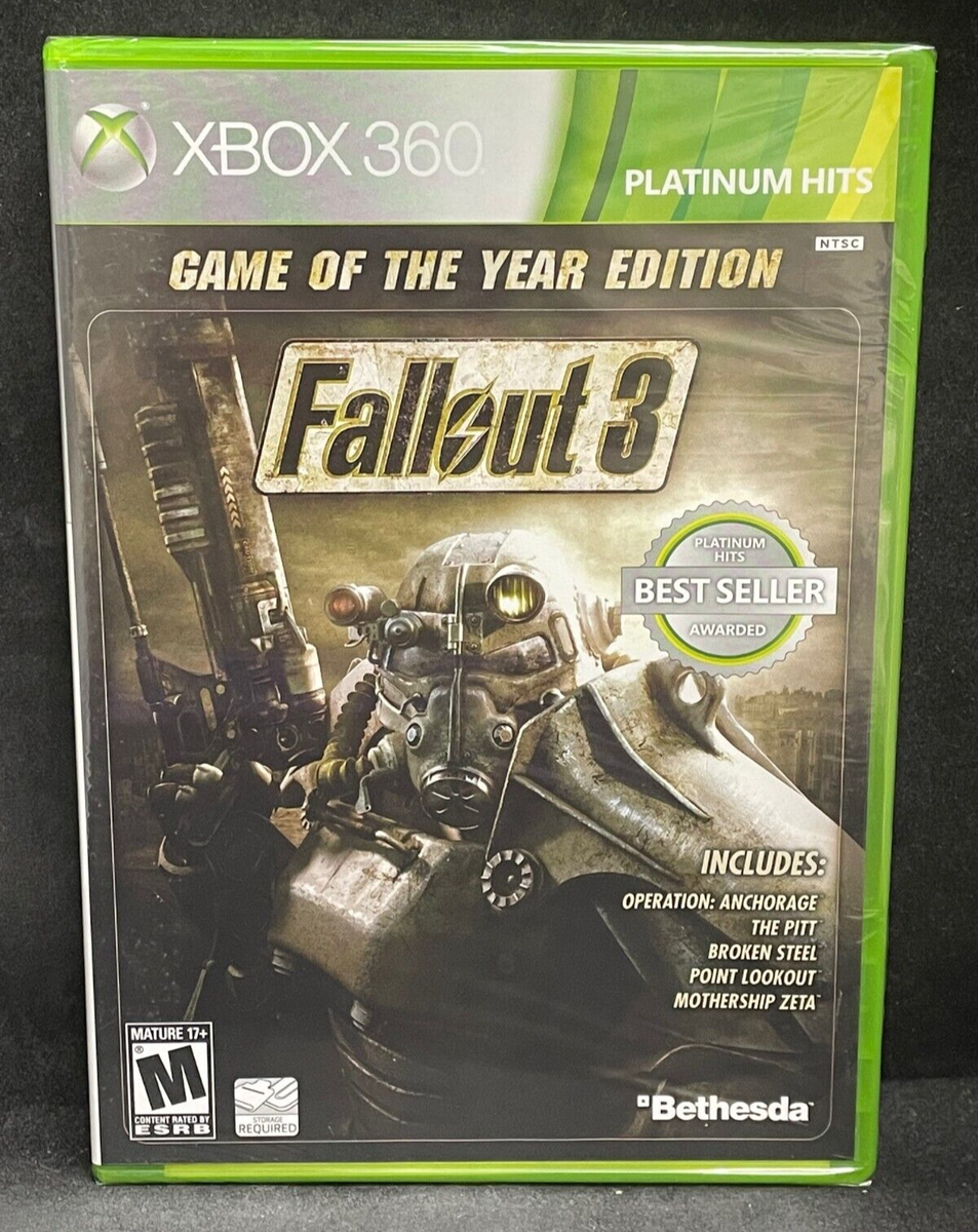 Fallout 3 Game of the Year Edition (Platinum Hits) (Xbox 360