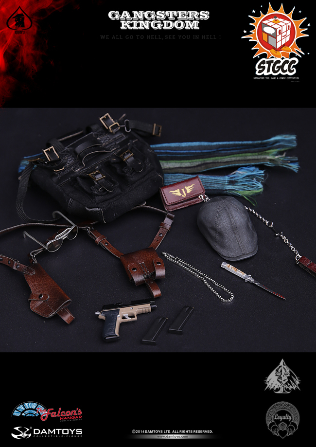 DAM Toys GK001EX STGCC Exclusive The Gangsters Kingdom - Spade J 1