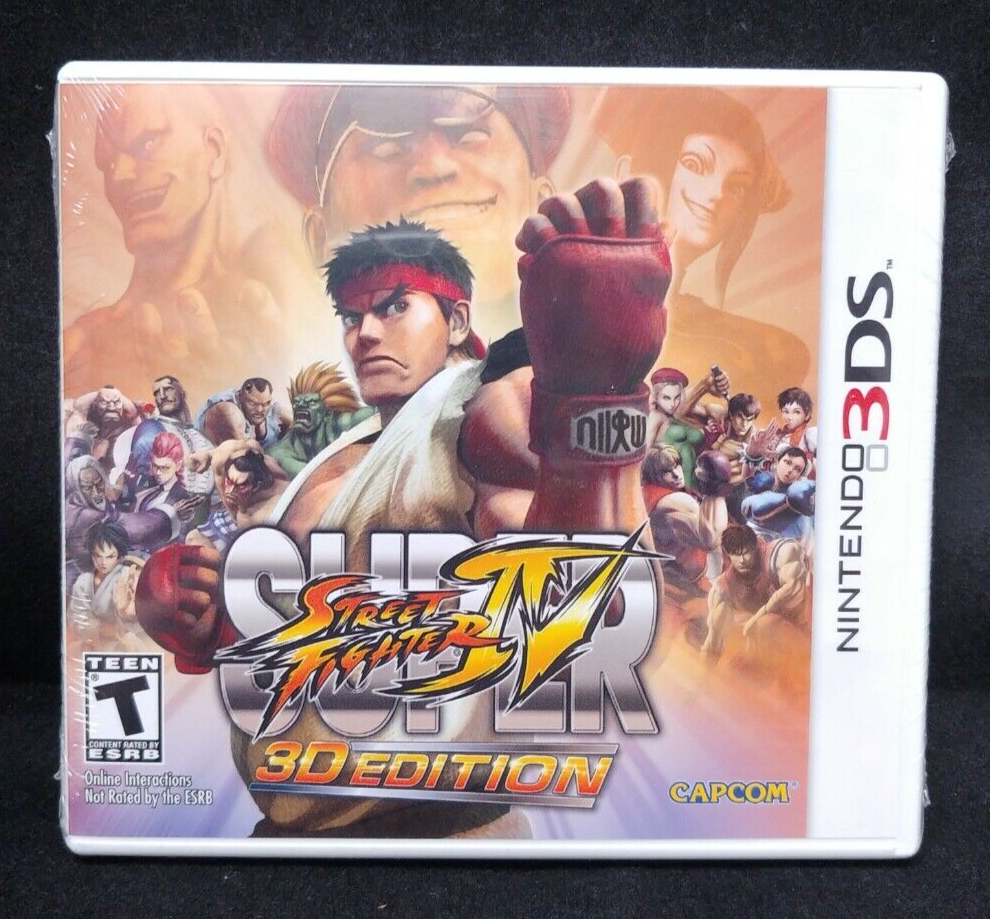Super Street Fighter IV - 3D Edition (Nintendo 3DS) BRAND NEW