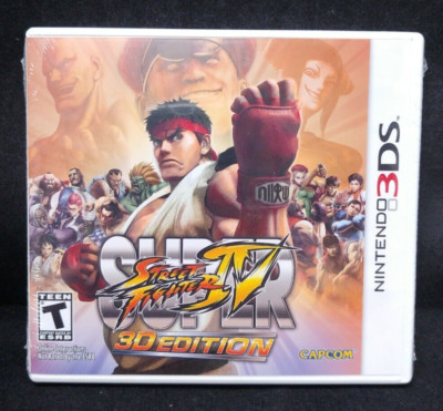 Super Street Fighter IV - 3D Edition (Nintendo 3DS) BRAND NEW