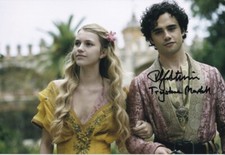 TOBY SEBASTIAN signed Autogramm 20x30cm GAME OF THRONES in Person autograph COA