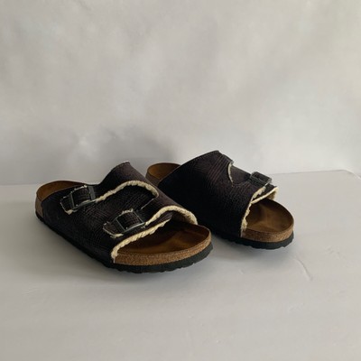 sherpa lined sandals