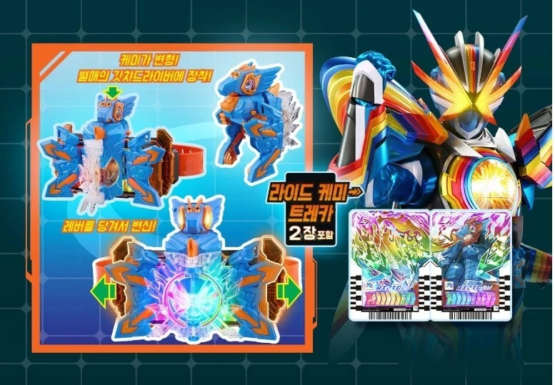 DX Kamen Rider Gotchard Chemy-Nijigon Bandai Corea Foto 2 de 4