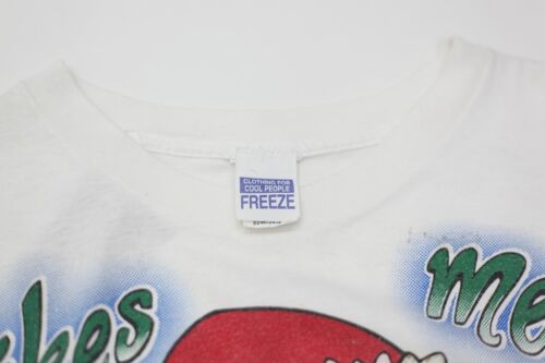 1997 Vintage Betty Boop Santa T-Shirt S.Stitch Made in USA Freeze - Picture 3 of 4