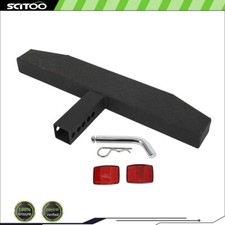 Fit 2 Receiver Trailer Towing Hitch Step Bar Rear Bumper Guard 23.8 X 4.3 Fit 2 Receiver Trailer Towing Hitch Step Bar Rear Bumper Guard 23.8 X 4.3