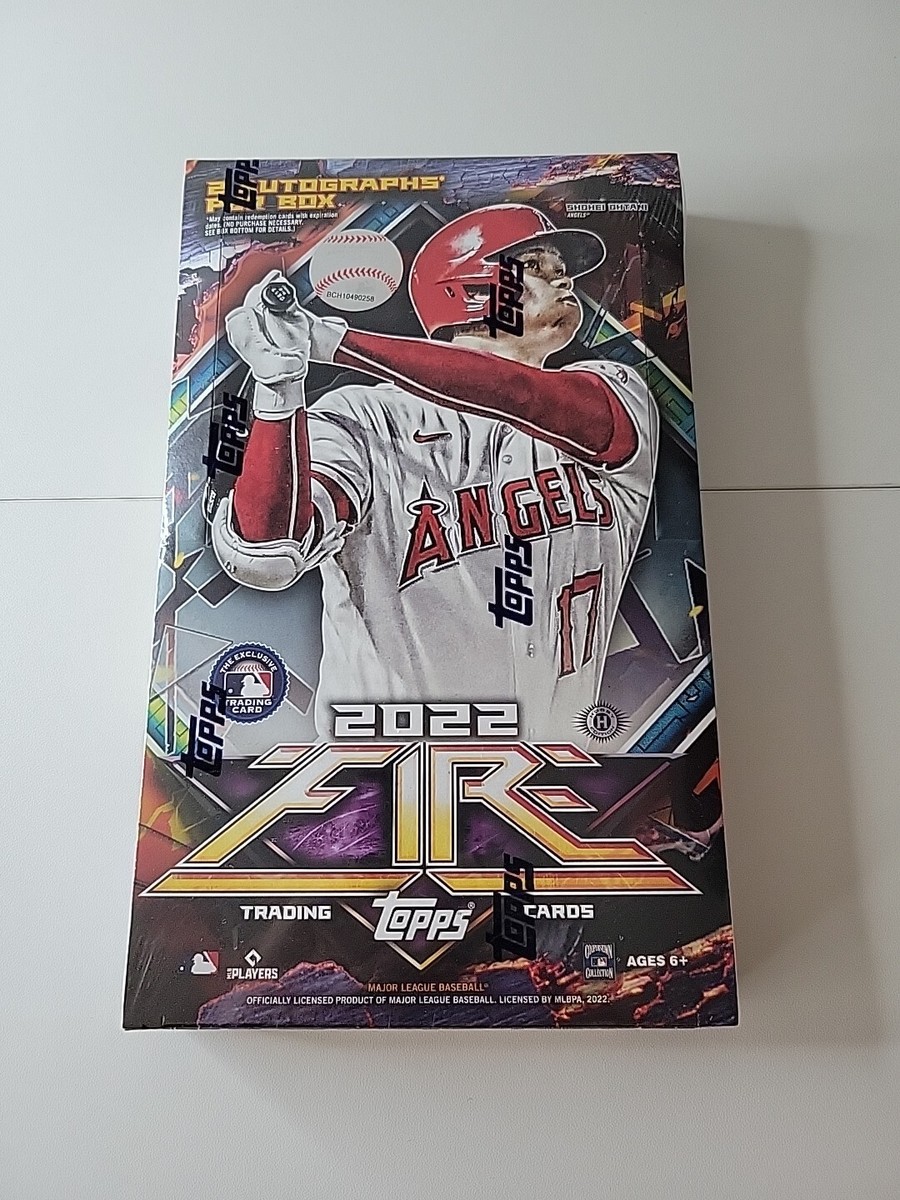 その他 TOPPS MLB FIRE BASEBALL HOBBY BOX 2022 2022 Topps Fire Baseball Hobby Box - Factory Sealed Ohtani