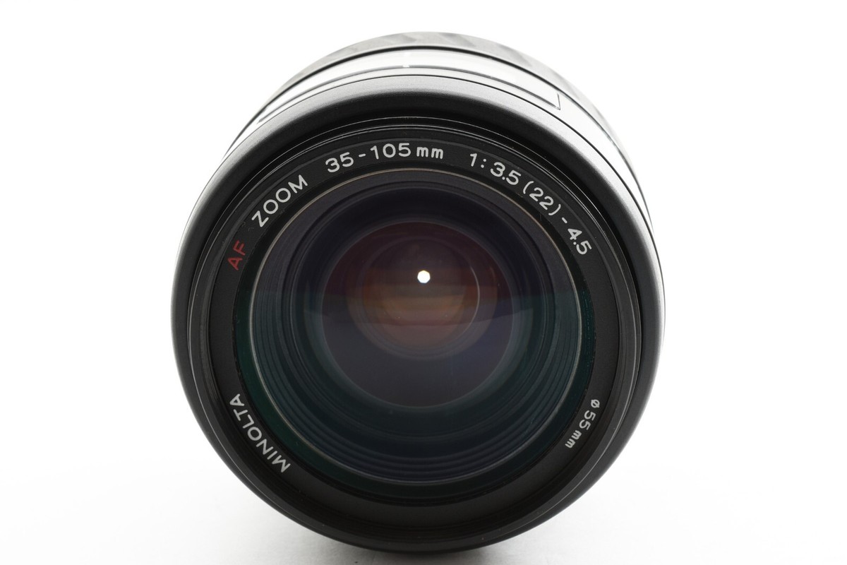 MINOLTA 7000 AFレンズ 35-105mm 単焦点を目指したズームレンズ MINOLTA AF ZOOM 35-105mm f3.5-4.5（旧