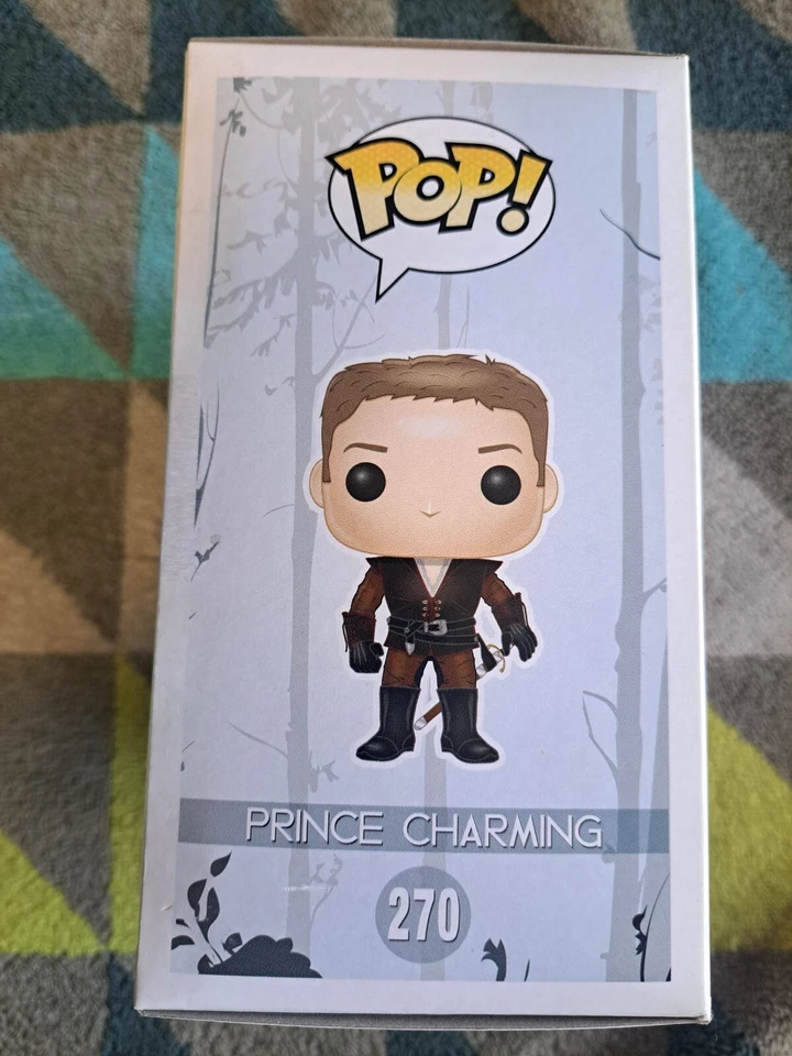 Prince Charming Pop 270 - Once Upon A Time Funko Pop! 2015 - Abovedado + Protector Foto 4 de 4