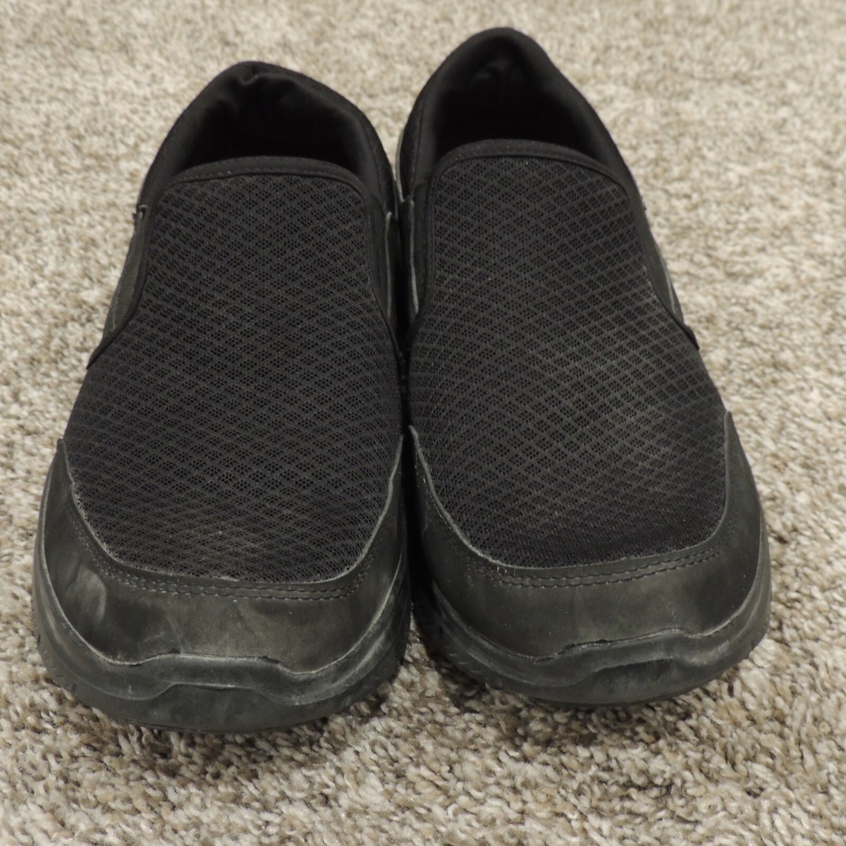 Skechers Slip Resistant Work Shoes Mens 8 Clogs Black  display picture 3
