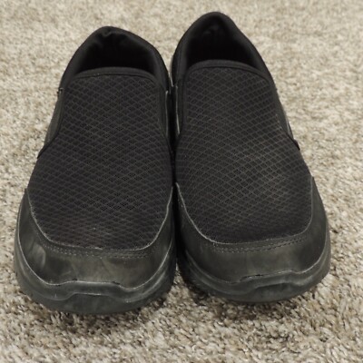 Skechers Slip Resistant Work Shoes Mens 8 Clogs Black  display picture 1
