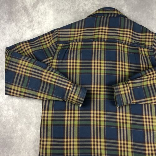 Marmot Ridgefield Sherpa Lined Flannel Shirt Jacket Mens Small S Plaid Outdoors - Picture 21 of 24