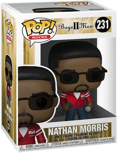 Funko - POP Rocks: Boyz II Men- Nathan Morris Brand New In Box