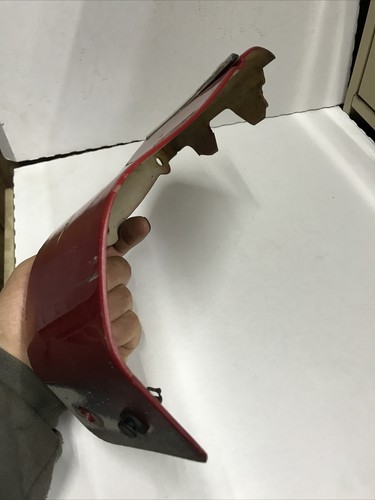 93 Saturn Sc1 Driver Left Moulding On Fender Oem Trim Strip RED Lh ground effect - Picture 7 of 16