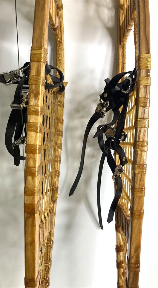 Ojibwa Finished Snowshoes with Neoprene Bindings 9.5 x 48 eBay
