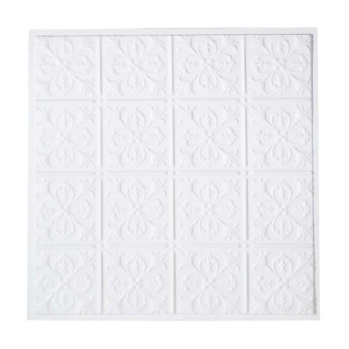 Ceiling Tiles White Polymer 23 3/4" sq | Renovator's Supply - Picture 1 of 1