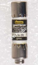 Limitron KTK-R-20 KTK-R Series Class CC Fuse 600V AC 20A Fast-acting