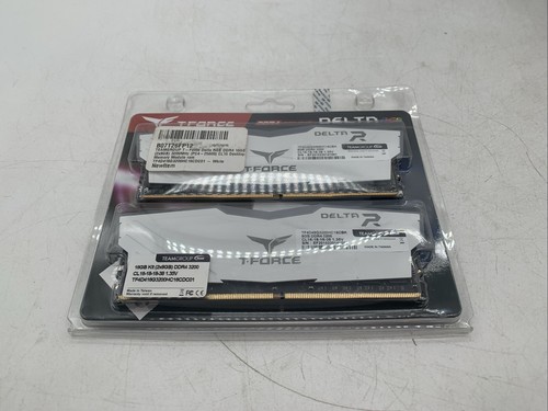 Team Group T Force Delta RGB 16Gb Kit 8GBx2 DDR4 3200 Gaming Desktop PC Memory