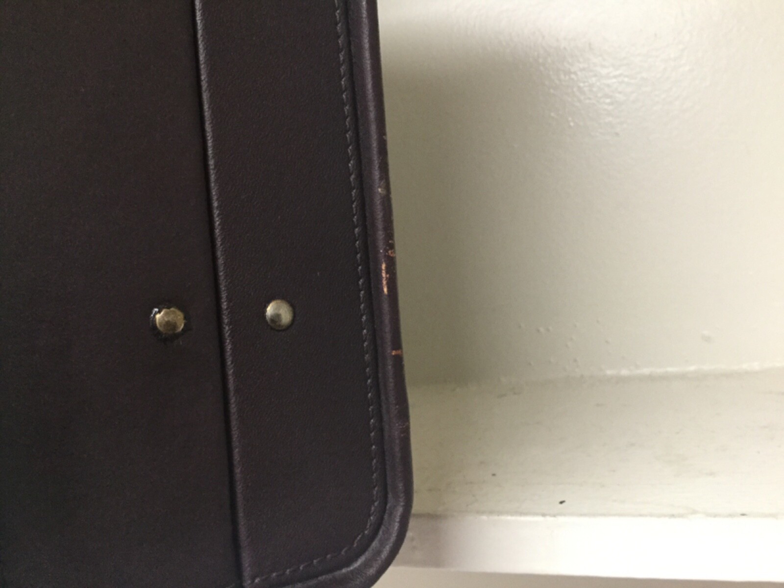 Samsonite Brown Leather Briefcase￼ Combination￼ L… - image 6