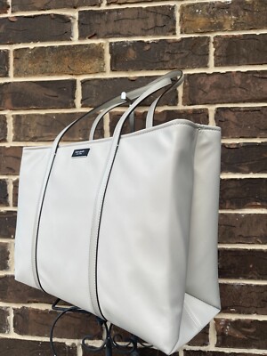 NWT $298 Kate Spade Sam Icon Large Tote STONY BEACH light