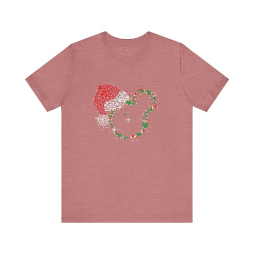 DISNEY CHRISTMAS EARS Disney Family Mickey Minnie Mouse Ears World Unisex Tee - Picture 15 of 169