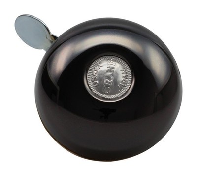 Crane Bell Co. Riten Fahrradklingel Glocke Retro Design neo-black schwarz